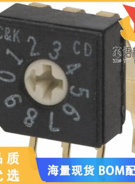 全新CD10RM0AB原装(SWITCH ROTARY DIP BCD 0.40VA 2
