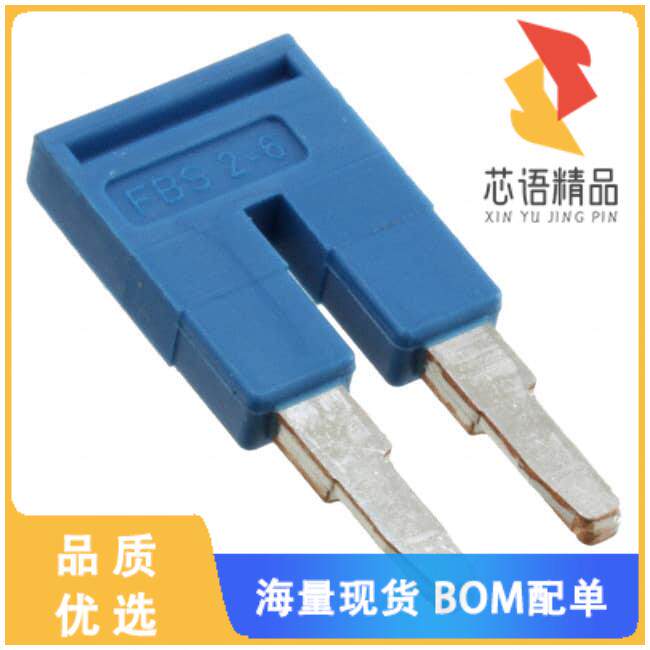 全新3036932原装(JUMPER TERM BLK 2POS FLAT PIN)正品