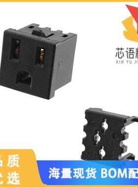 全新208697-2原装(PWR ENT RCPT NEMA5-15 PANEL IDC)正品