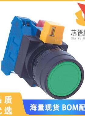 全新HW1B-M1F10-G原装(22MM PUSHBUTTON GREEN)正品