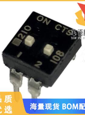 全新210-2MSF原装(SWITCH SLIDE DIP SPST 100MA 20V)正品