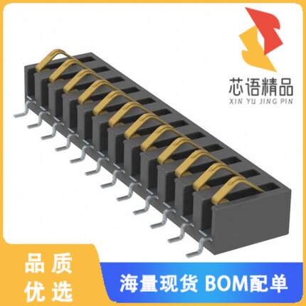 全新SIB-112-02-F-S-LC原装(CONN SPRING MOD 12POS