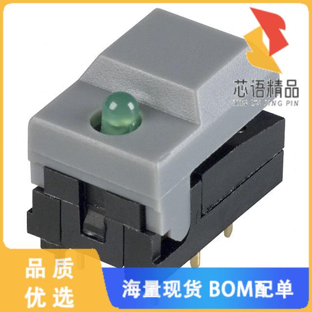 全新5501MGRYGRN原装(SWITCH PUSH SPDT 0.3A 12V)正品