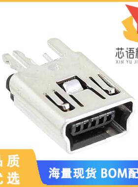全新2041517-1原装(CONN RCPT USB2.0 MINI B VERT)正品