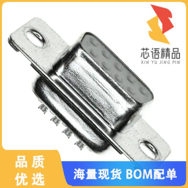 全新DE09S064TLF原装(CONN D-SUB RCPT 9POS SLDR CU