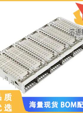 全新2143330-1原装(CONN QSFP+ CAGE 1X6 W/HSINK R/