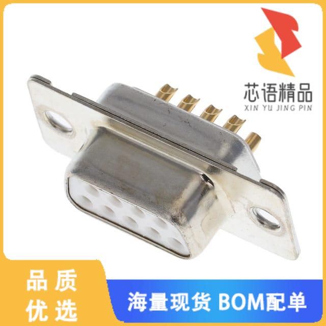 全新DEP09S064TLF原装(CONN D-SUB RCPT 9POS SLDR C