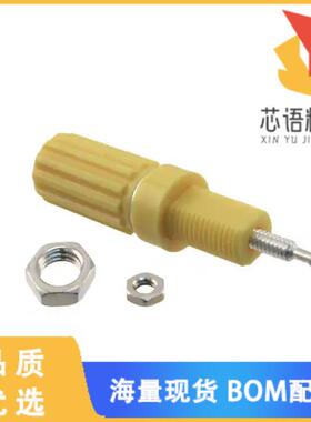 全新111-0107-001原装(CONN BIND POST KNURLED YELL