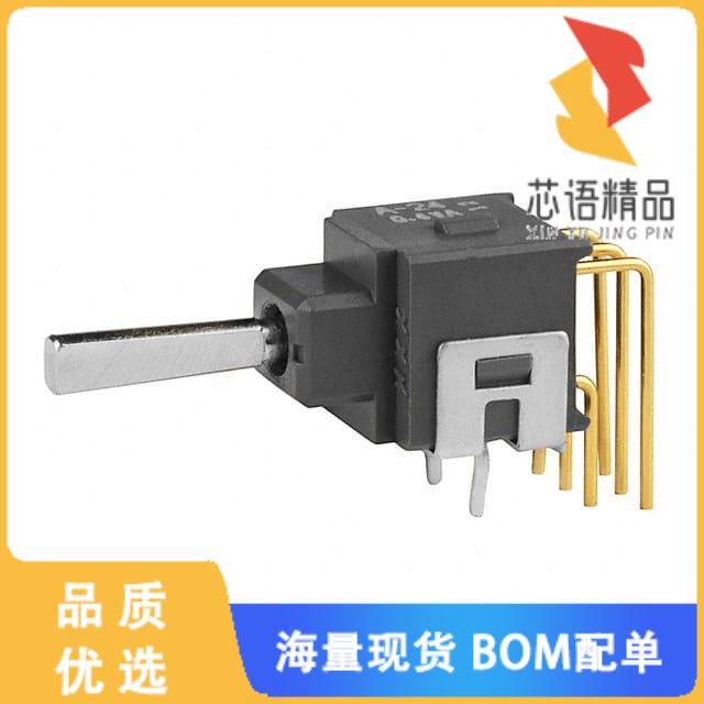 全新A24EH原装(SWITCH TOGGLE SP3T 0.4VA 28V)正品