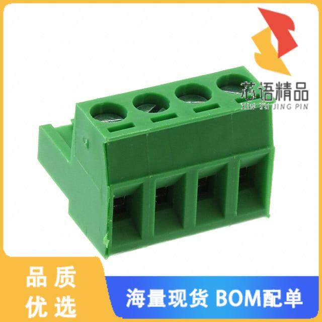 全新37.004原装(PCB PLUG 4P 5.08MM HORZ 15A GRN)正品