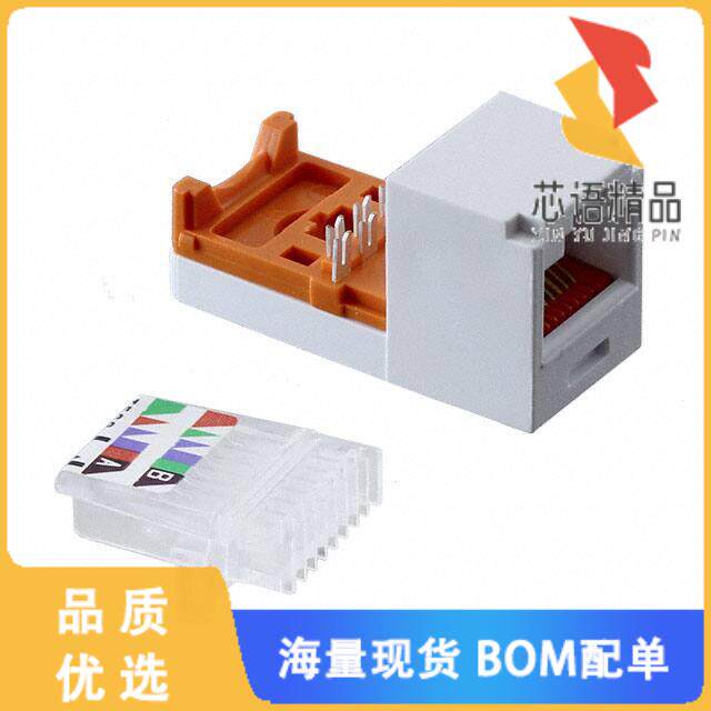 全新CJ588WHY原装(CATEGORY 5E, RJ45, LEADFRAME, 8