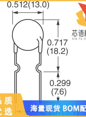 全新72R110XMR原装(PTC RESET FUSE 72V 1.1A RADIAL)正品