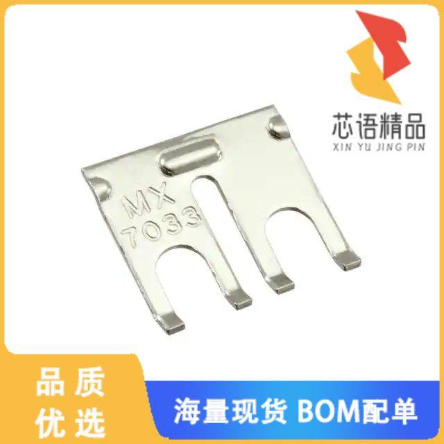 全新0387036502原装(JUMPER BARRIER BLK 2POS SPADE)正品