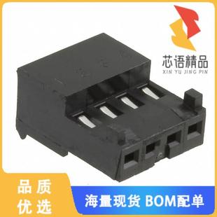 IDC 4原装 正品 TIN 24AWG 4POS RCPT CONN 644312 全新3