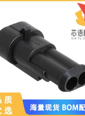 全新282104-1原装(CONN TAB HOUSING 2POS BLACK)正品