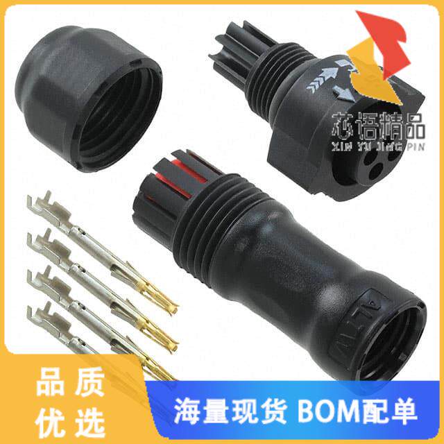 全新BB-04BFFA-QL8SPP原装(CONN PLUG FMALE 4POS GO