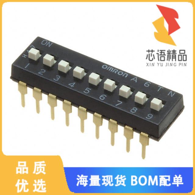 全新A6TN-0104原装(SWITCH SLIDE DIP SPST 25MA 24V)正品