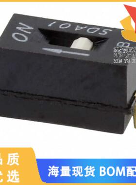 全新SDA01H0BD原装(SWITCH SLIDE DIP SPST 25MA 24V)正品