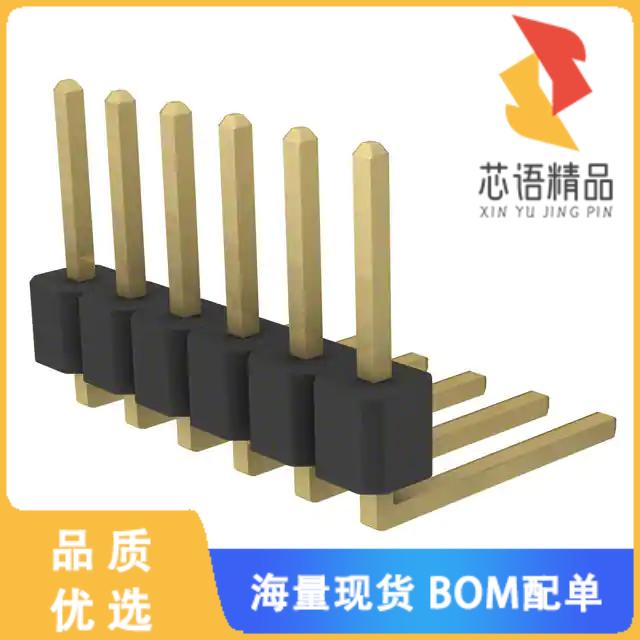 全新PRPC006SBCN-M71RC原装(CONN HEADER R/A 6POS 2