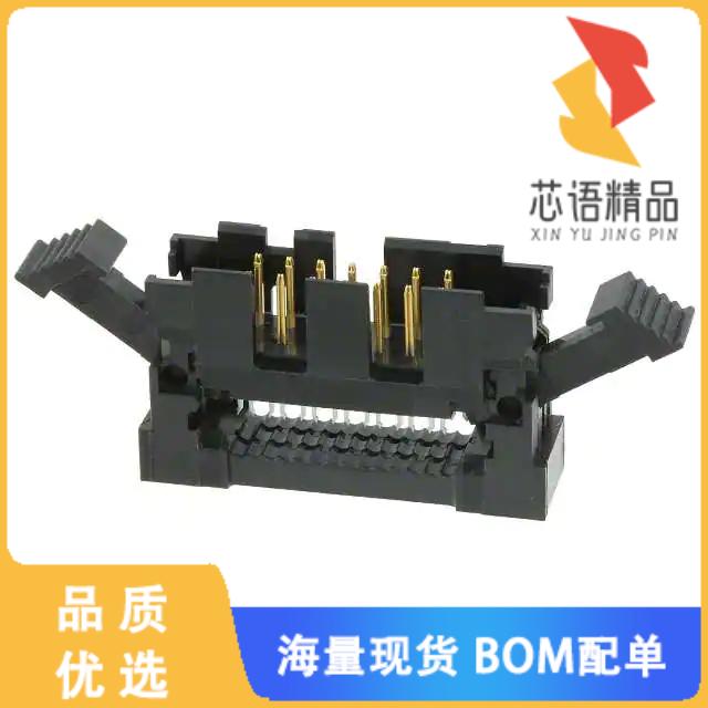 全新1-111492-6原装(CONN PLUG 14P IDC 26-28AWG GO