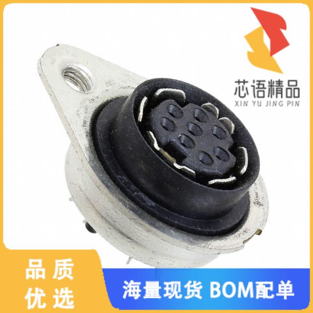 全新750340-1原装(CONN RCPT FMALE MINI DIN 8P SLD