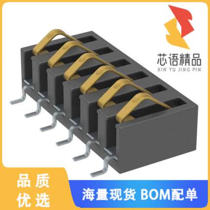 全新SIB-106-02-F-S原装(CONN SPRING MOD 6POS SMD)正品