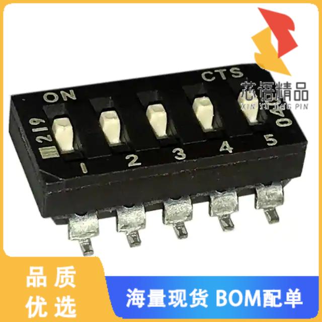 全新219-5MS原装(SWITCH SLIDE DIP SPST 100MA 20V)正品