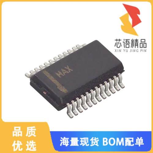 全新MAX11643EEG+原装(IC ADC 8BIT SAR 24QSOP)正品