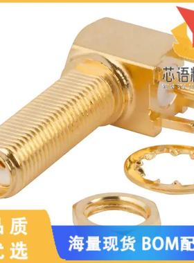 全新132203-16原装(SMA RIGHT ANGLE PCB JACK, THRO