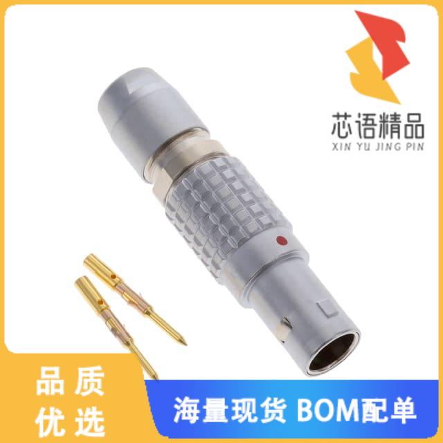 全新FGG.0B.302.CYCD52原装(CONN PLUG MALE 2POS GO