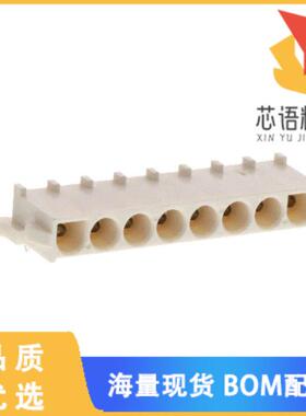 全新1969816-1原装(CONN HEADER R/A 8POS 6.35MM)正品