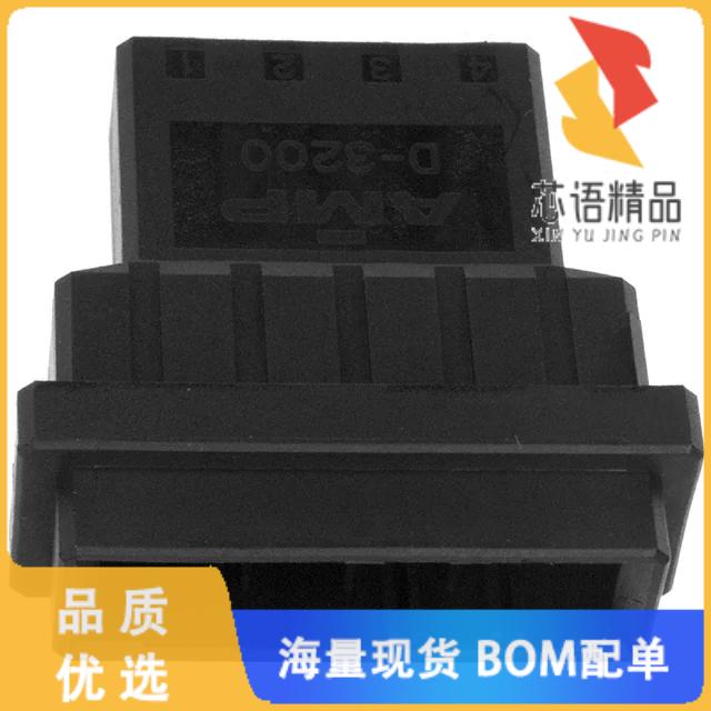 全新1-179552-4原装(CONN HOUSING TAB 4POS KEY-X F