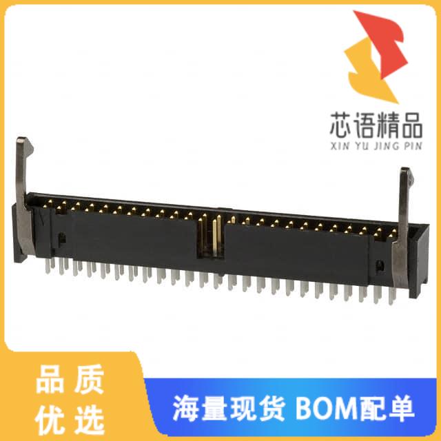 全新1-1761606-5原装(CONN HEADER VERT 50POS 2.54M