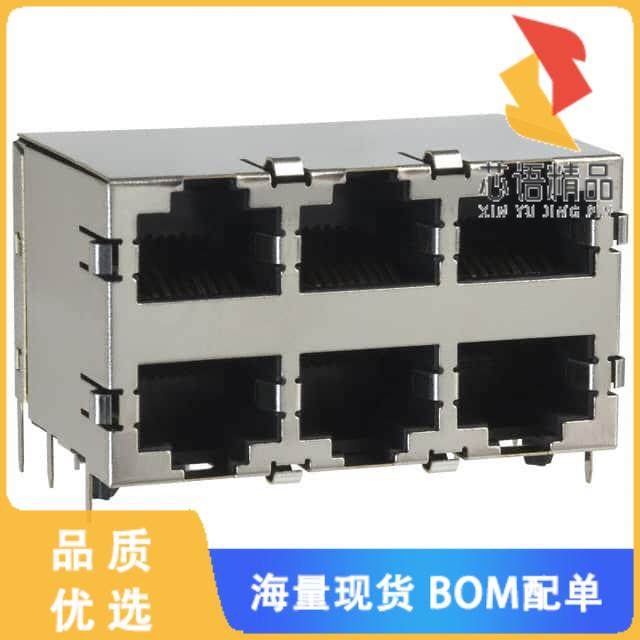 全新5569261-1原装(CONN MOD JACK 8P8C R/A SHIELDE