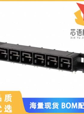 全新556882-6原装(CONN RCPT 6POS 11.18MM R/A SLDR)正品