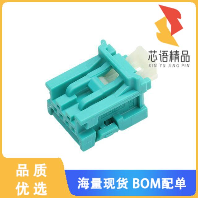 全新0347915143原装(CONN RCPT 4CKT BR CPA BLK POL