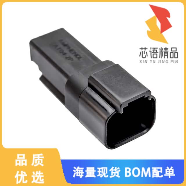 全新AT04-2P-BLK原装(CONN RCPT 2POS 14-20AWG SIZE