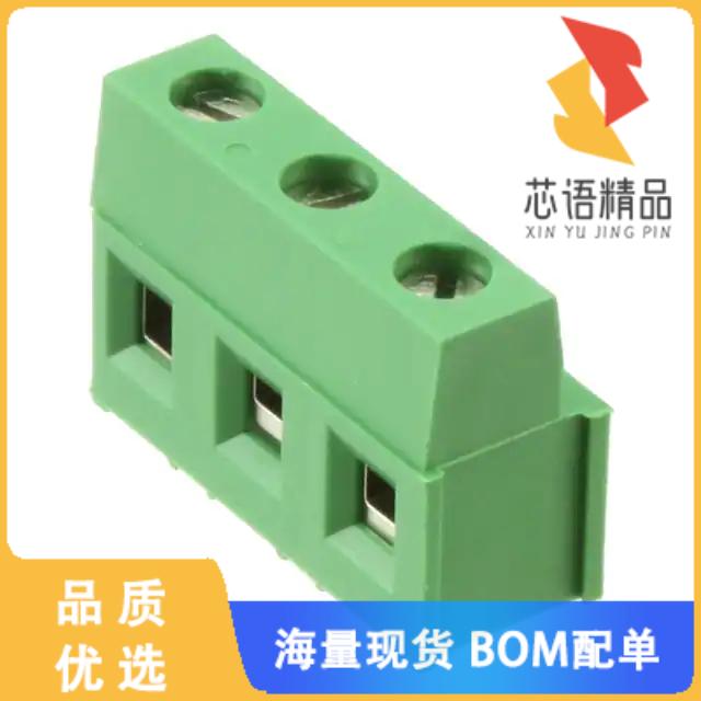 全新282844-3原装(TERM BLK 3POS SIDE ENT 7.5MM PC