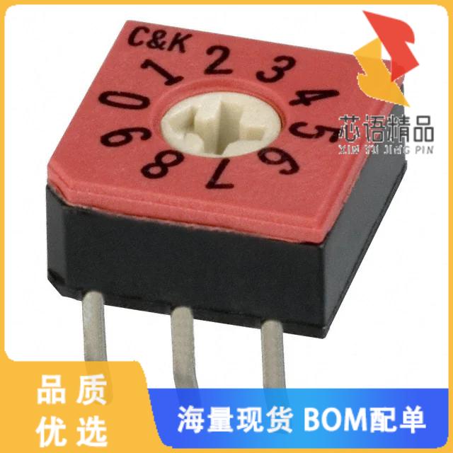 全新CD10RM0CB原装(SWITCH ROTARY DIP BCD 0.40VA 2