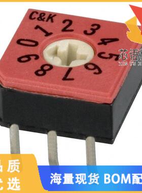 全新CD10RM0CB原装(SWITCH ROTARY DIP BCD 0.40VA 2