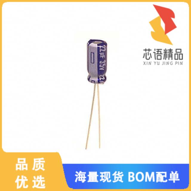 全新ECA-1VM220原装(CAP ALUM 22UF 20% 35V RADIAL)正品
