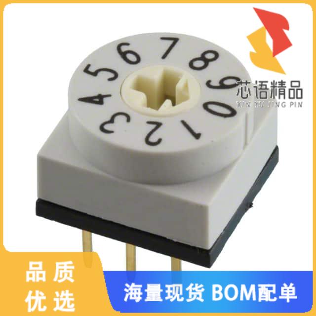 全新428527520910原装(SWITCH ROTARY DIP BCD 150MA