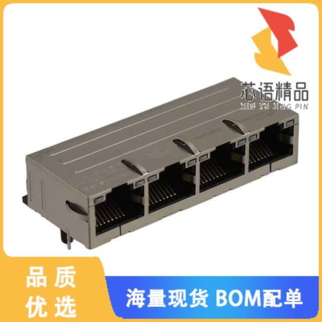 全新08B0-1X4T-36-F原装(CONN JACK 4PORT 100 BASE-