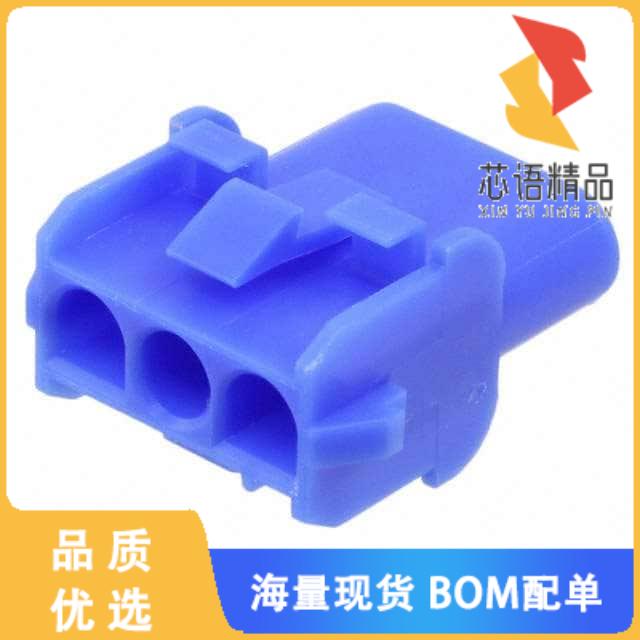 全新1-480701-6原装(CONN CAP 3POS UNIV-M-N-L BLUE)正品