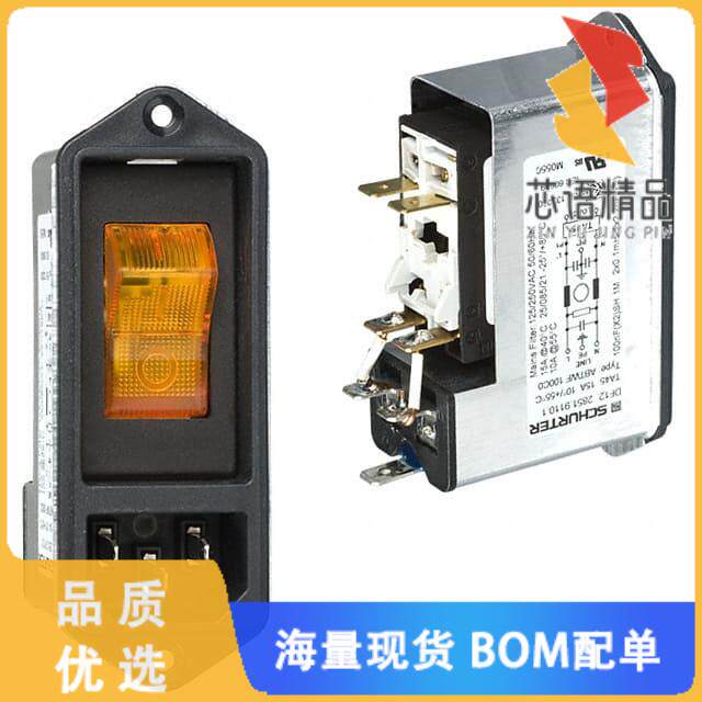 全新DF12.2851.9110.1原装(PWR ENT MOD RCPT IEC320