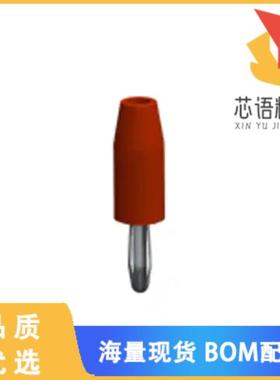 全新6078原装(CONN BANANA PLUG SOLDERLESS RED)正品