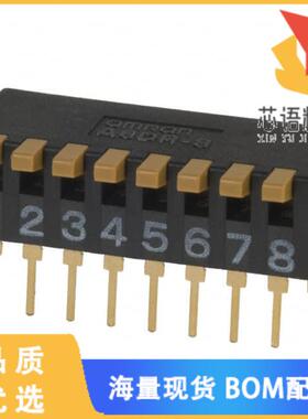 全新A6DR-8100原装(SWITCH PIANO DIP SPST 30MA 30V)正品