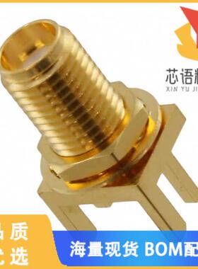 全新132416原装(CONN SMA RCPT STR 50OHM EDGE MNT)正品
