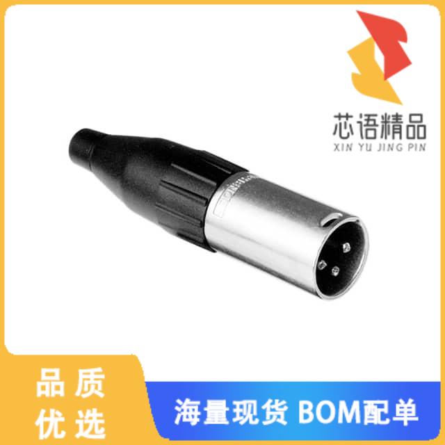 全新AC3M原装(CONN RCPT MALE XLR 3P SOLDER CUP)正品