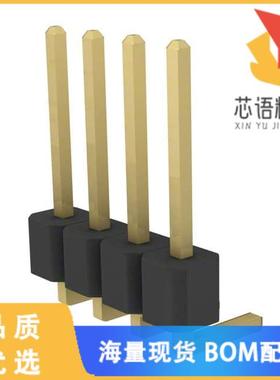 全新PRPC004SGAN-M71RC原装(CONN HEADER R/A 4POS 2